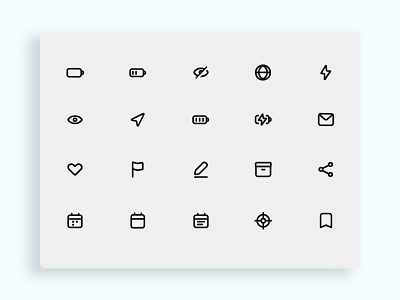 Essential Line icon pack assets icon icon set iconography illustration lineicons ui vector web