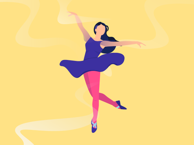 Dancer dancer design fantasy graphic illustration