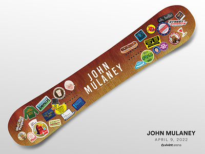 Artist Gifts—John Mulaney arena gift john mulaney mulaney snowboard