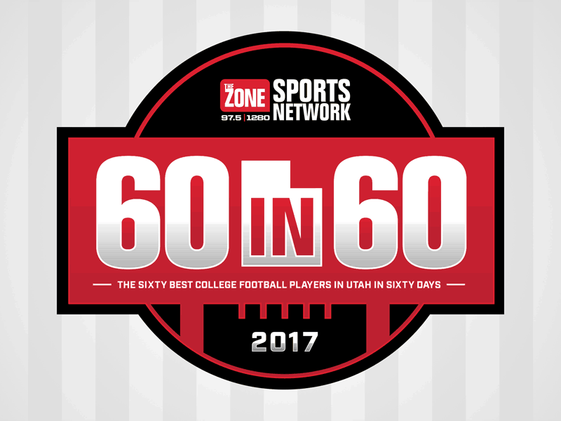 60 in 60—The Zone Sports Radio Network 60 in 60 college design football logo radio ranking the zone utah
