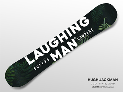 Artist Gifts—Hugh Jackman arena art design gift hugh jackman snowboard