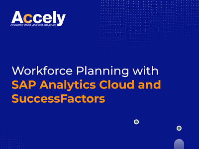 Workforce Planning with SAP Analytics Cloud and SuccessFactors by Scott ...