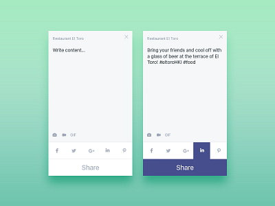 Social Media Management App