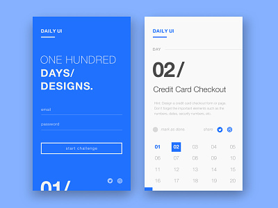Daily UI 001- Sign Up daily ui sign up screen