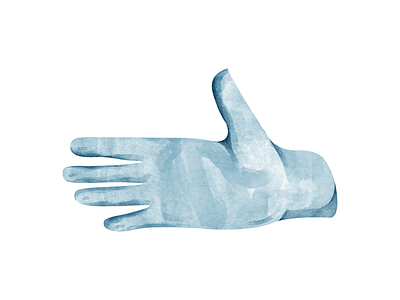 Hand clean colors drawing icon illustration watercolor web