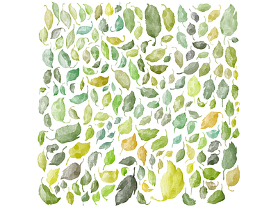 Leaf pattern art colors drawing illustration leaf nature pattern