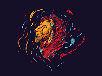 lion illustration