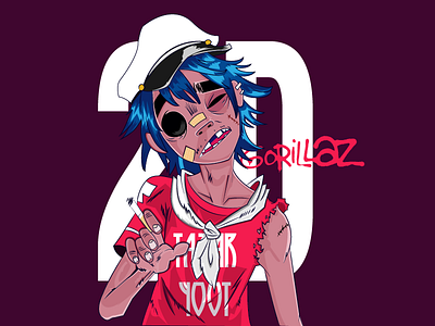 2d gorillaz