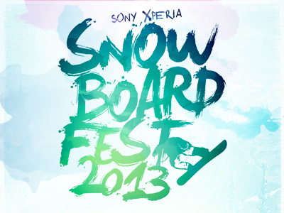 Snowboardfest 2013 event snowboardfest sony xperia