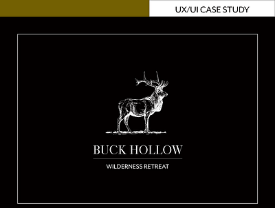 Buck Hollow Luxury Retreat (Responsive Web/Photo Sharing Site) branding interaction design responsive web design typography ui ux