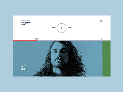 The Guest Mix - Stage 1 brand clean design digital dj ibiza minimal music sound ui ux web