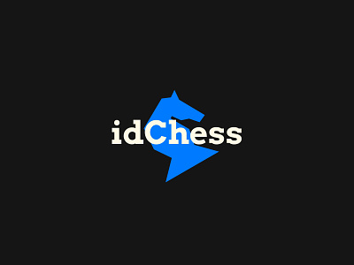 idChess | Chess logotype ai app branding chess design logo logodesign logos logotype logotypes minimal