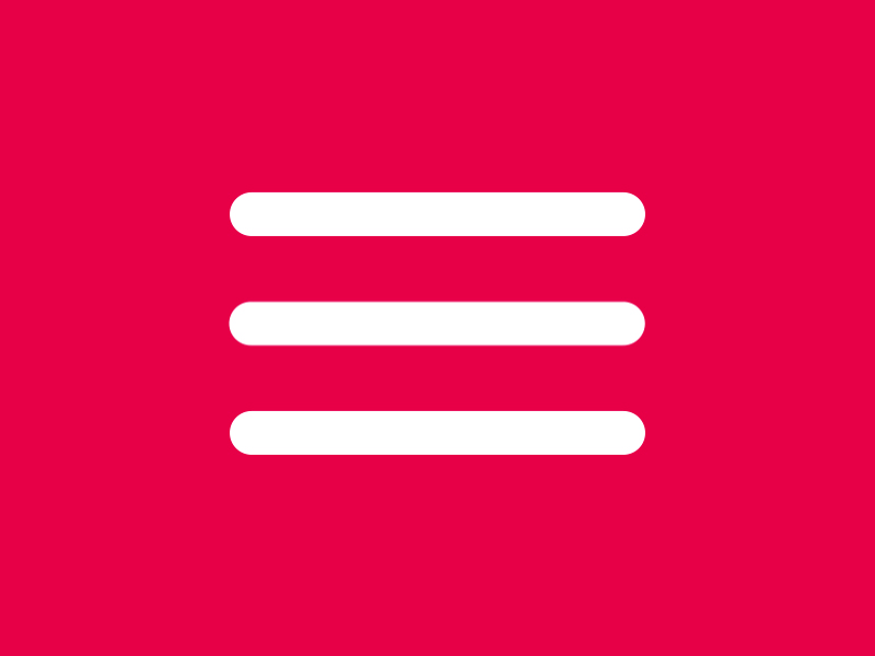 Hamburger - Close Icon Animation after effects animation close icon design gif hamburger icon icons mobile