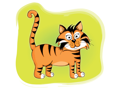 tiger the cat book cat children illustration kids story tiger