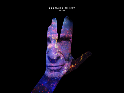 RIP Leonard Nimoy llap rip space spock star trek tribute