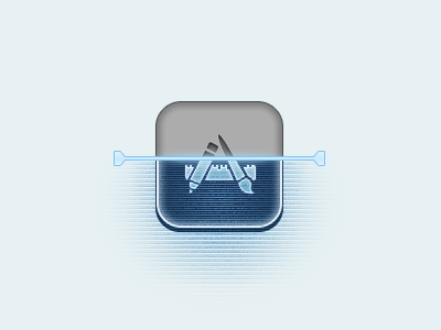 App Scan app clean icon ios iphone nice old scan walkthrough