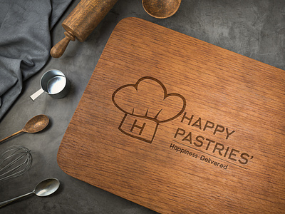 Pastry Store Logo (Happy Pastries)