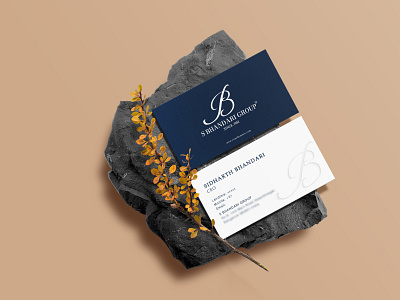 Business Card - Sbhandari Group branding business card creative design designer designs graphic design logo printing visiting card