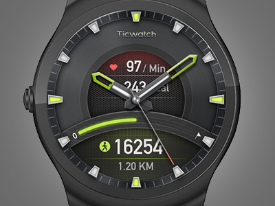 ticwatch watchface