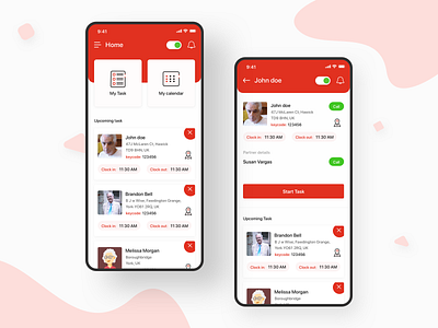 Caring App Concept