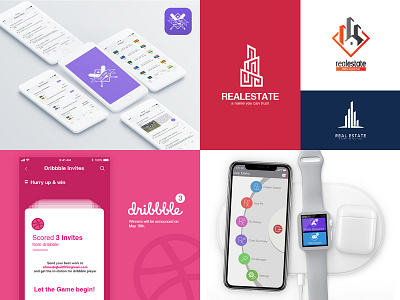 Top4Shots from 2018 app branding design icon illustration logo mobile typography ui ux vector