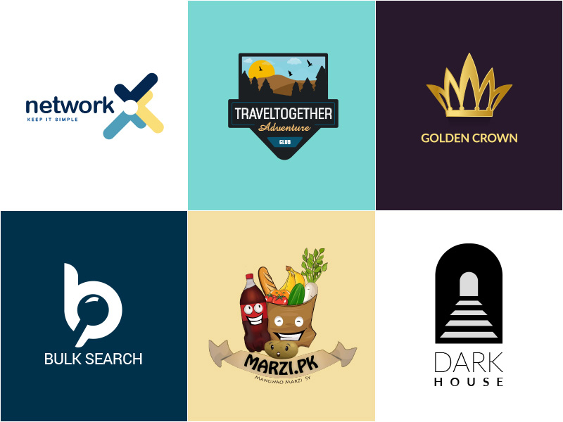 Logo Designs by Ahmed Iqbal on Dribbble