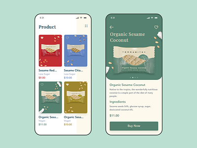 Sesame Organic App