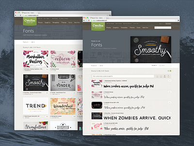 Category Pages Refresh assets browse buy categories category page creative market fonts list results search sell typography