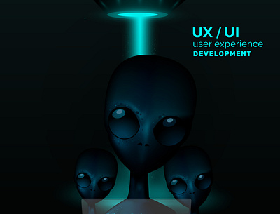 POSTER ◉ { Ufo realistic Poster, Adobe Illustrator } 👽 ai animation branding design graphic design illustration illustrator logo typography ui ux vector