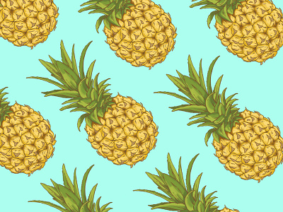 Pineapple Party Pattern party pattern pineapple