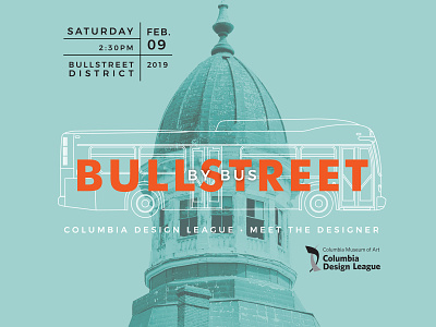 BullStreet By Bus Ad ad bullstreet bus columbia cupola promotion sc