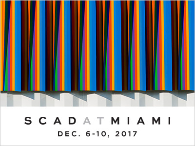 SCAD at MIAMI banner ads branding design graphic design museum posters visual design