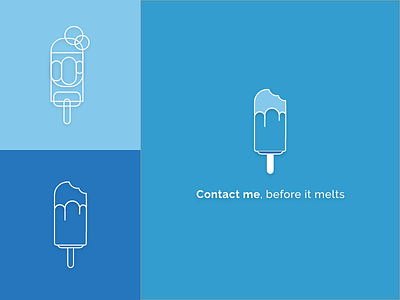 Icon Creation | Contact me, Ice Cream