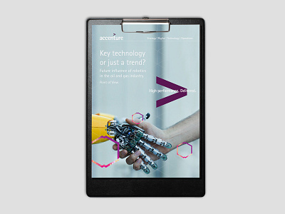 Brochure | Robotics. An Accenture Point of View brochure robotics