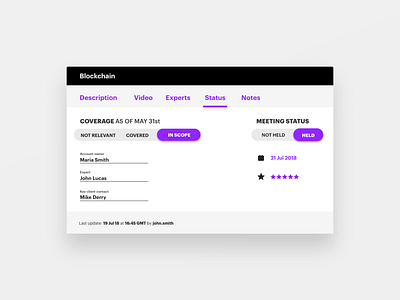 Modal design grey modal modal window purple ux website