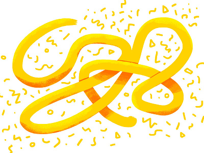 Sketch.4 doodle illustration organic pattern photoshop shape shapes sketch squiggle yellow