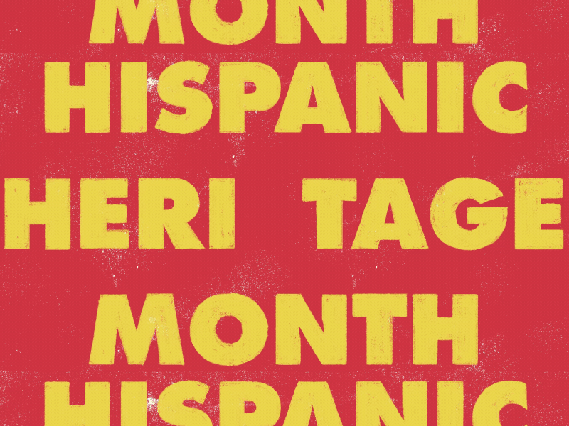 Hispanic Heritage Month animation cel cel animation color design illustration motion typography