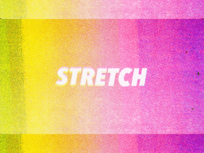 Stretch Squish Squash animation design motion risograph risography risoprint typography