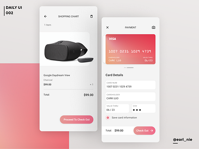 UI Challenge #002 (Credit Card Checkout) checkout checkout page creditcard design figma interface mobile payment shop shopping cart ui uichallenge ux vr