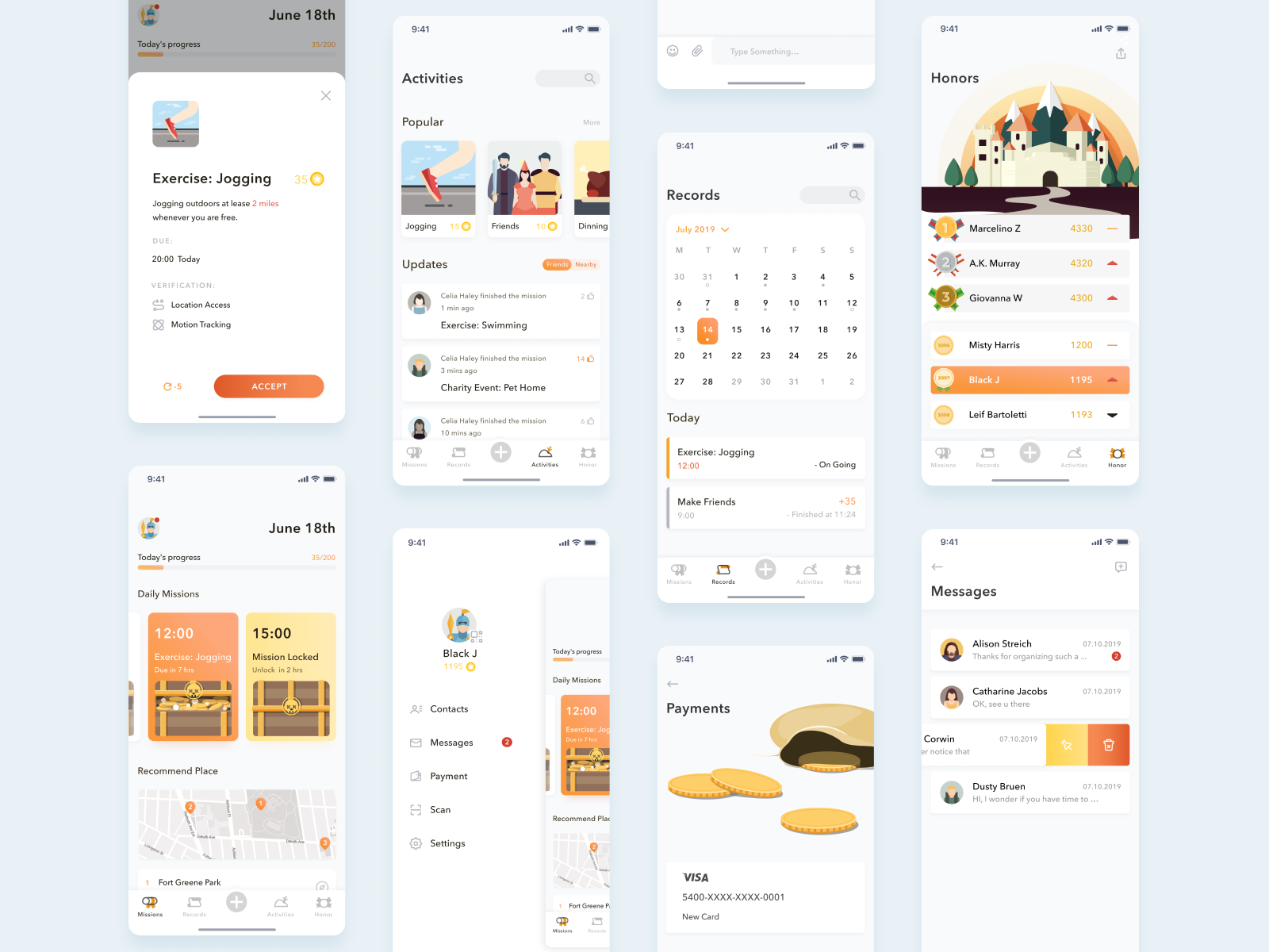 Touch App by Earl NIE on Dribbble