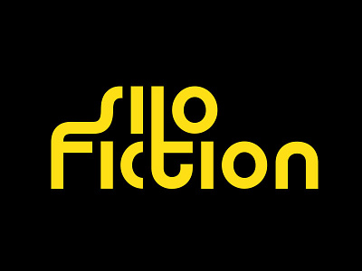 Silo Fiction books branding design fiction font medium symbol typography