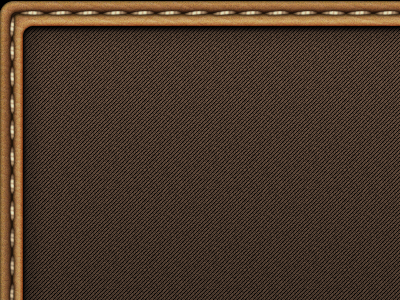 WIP leather frame frame leather ui