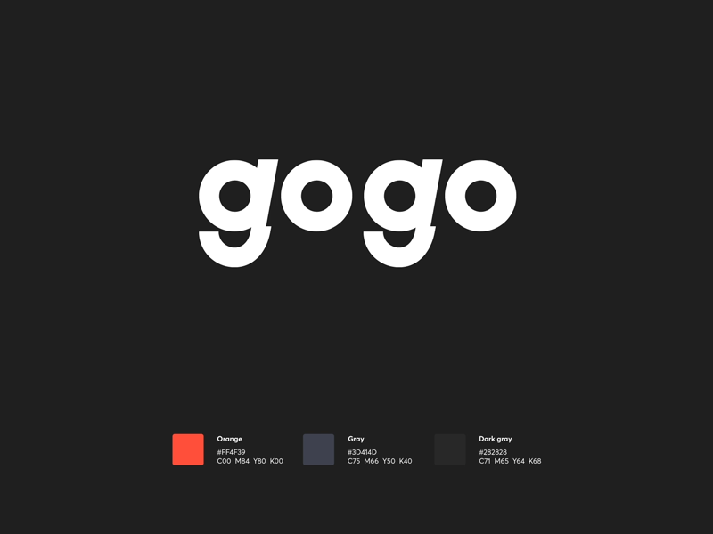 GogoApps Rebranding animation branding gif gogoapps logo motion typography