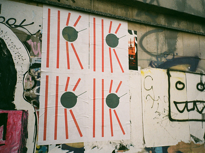 Wrecking Ball Poster conceptual japanese kyiv minimalism poster poster art sketch 3