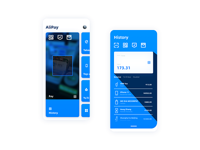 Alipay redesign app design ui ux