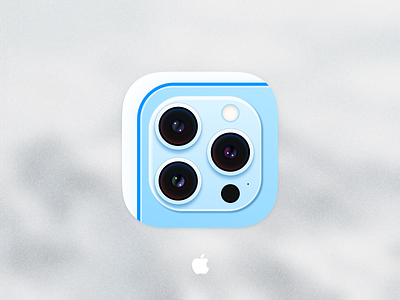 iPhone Camera icon apple design icon ios iphone logo