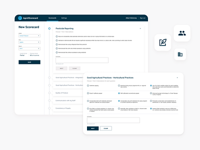 Quality Questionnaire Web App app expand form interface layout product question questionnaire questions radio button select sketch app suppliers ui design web app design web application