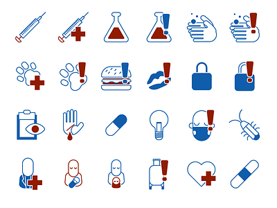 Disease Prevention Icons