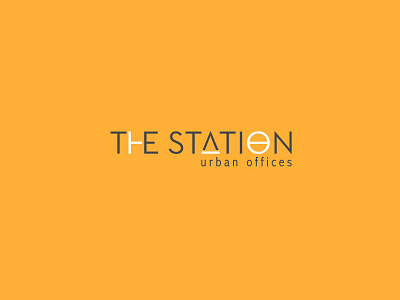 THE STATION brand identity logotype marks offices symbols the station urban urban offices