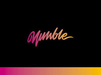 NIMBLE bags brand branding identity logo logotype marks nimble symbols typography